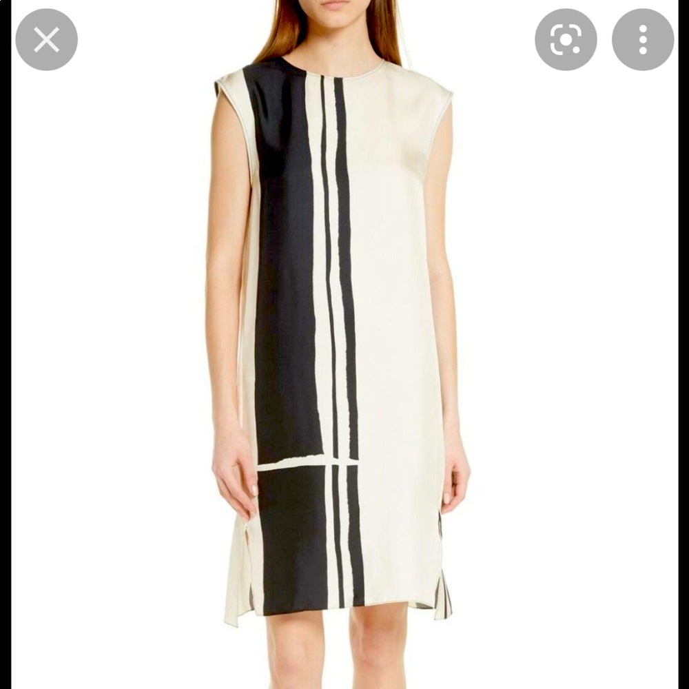 Supremely Cool Theory 100% Silk Sheath Dress